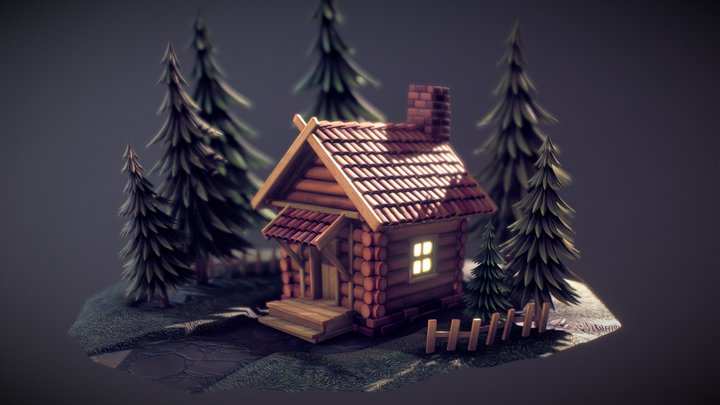 The Cabin in the Woods 3D Model