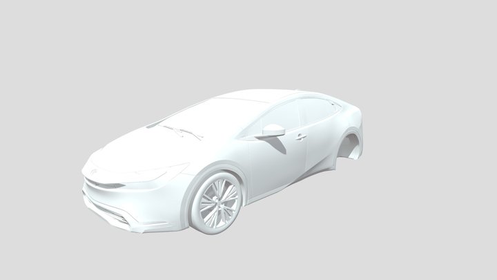 2026 Toyota Prius 3D Model