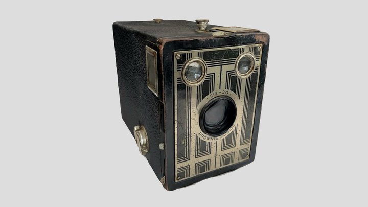 Kodak Brownie Junior Camera 3D Model