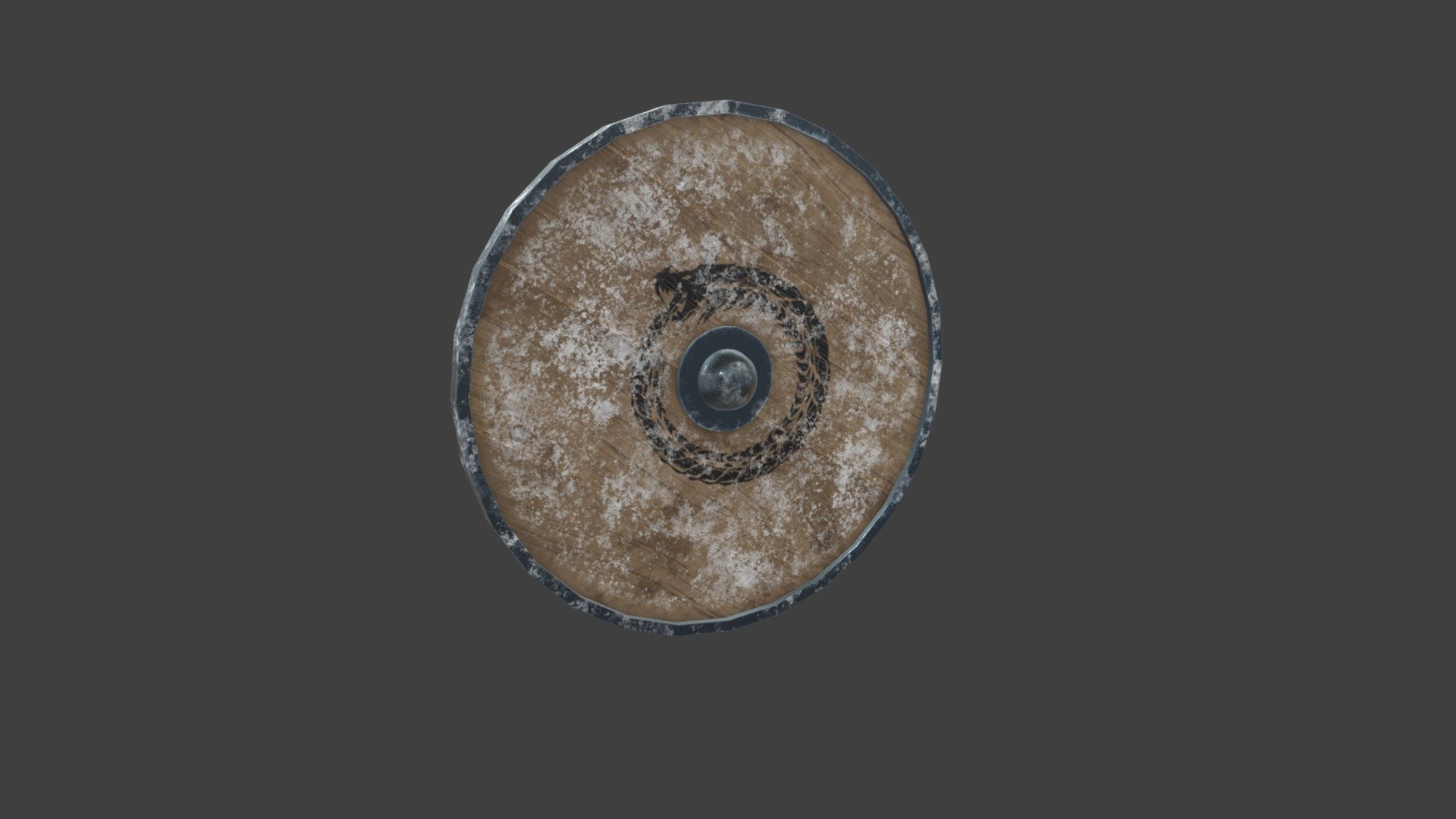Medieval Dragon Shield
