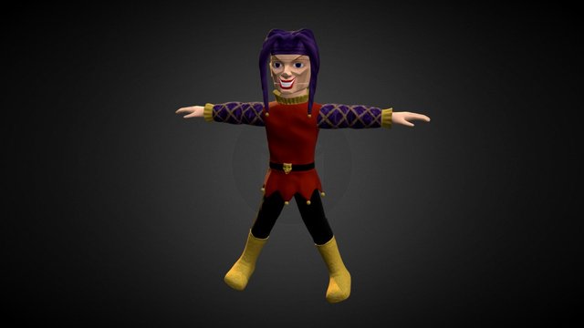 Jester 3D Model