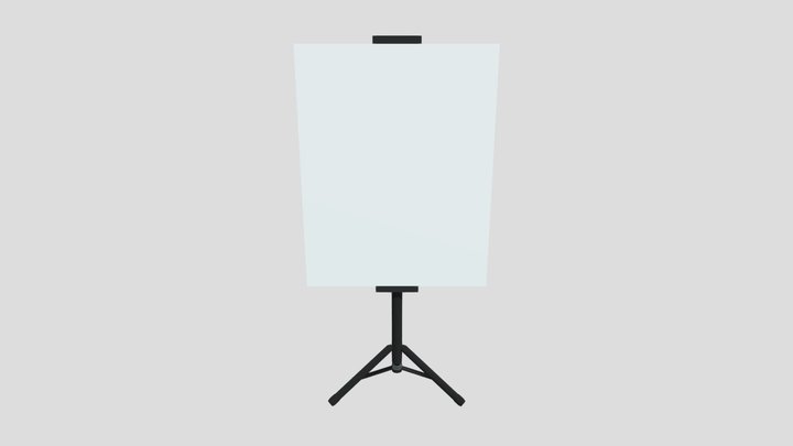 Tripod Banner – Kostenloses 3D-Modell STL