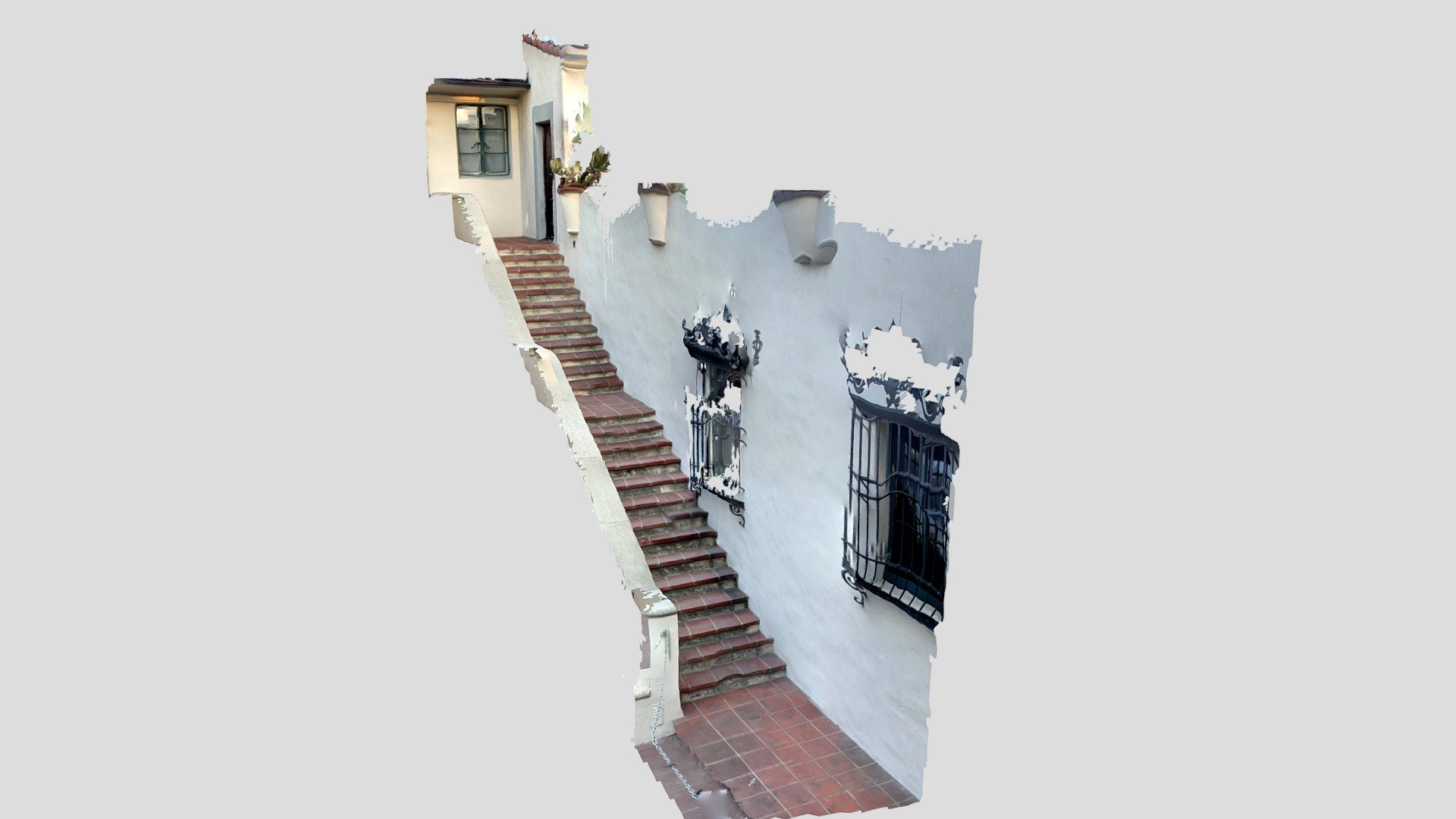 Spanish staircase -- LiDAR iPad