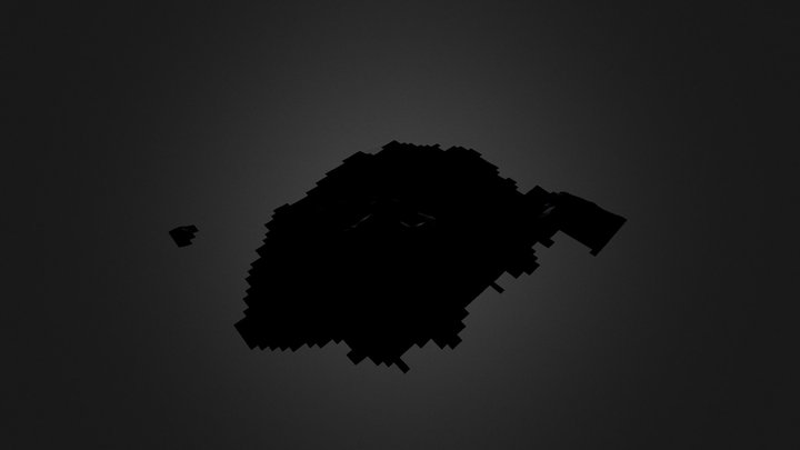 桜島火山　１９９６ 3D Model