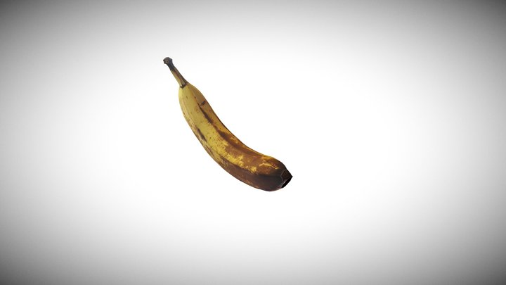 Banana 01 3D Model