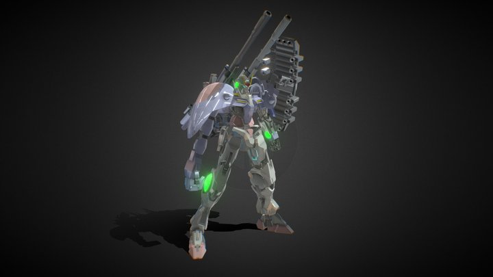 Gundam 00 Orc Mode 3D Model