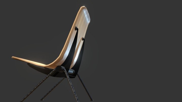 Prouve_ChairT1 3D Model