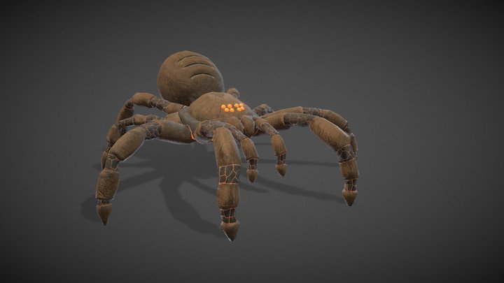 Ancient Spider 3D Model