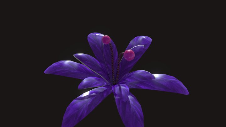 Fantasy Plant 2 3D Model