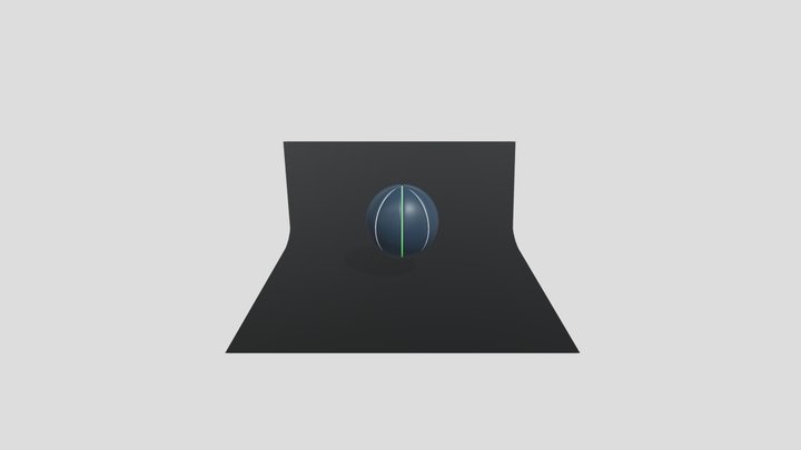 Balon Baloncesto Neon – Kostenloses 3D-Modell STL