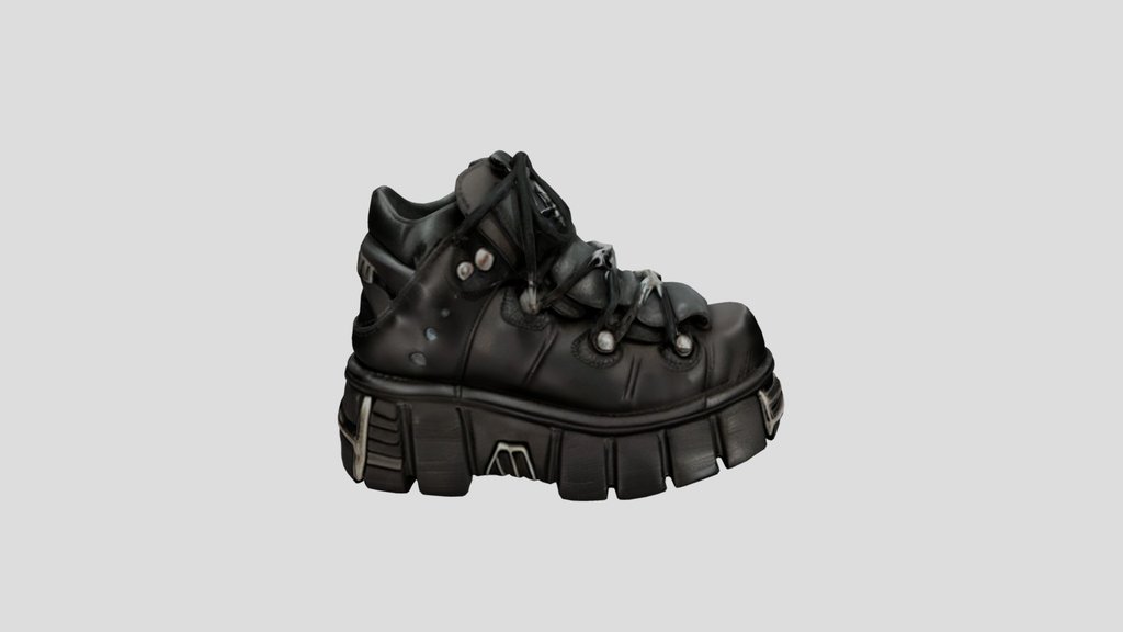 New Rock 106 s1 platform ankle boots