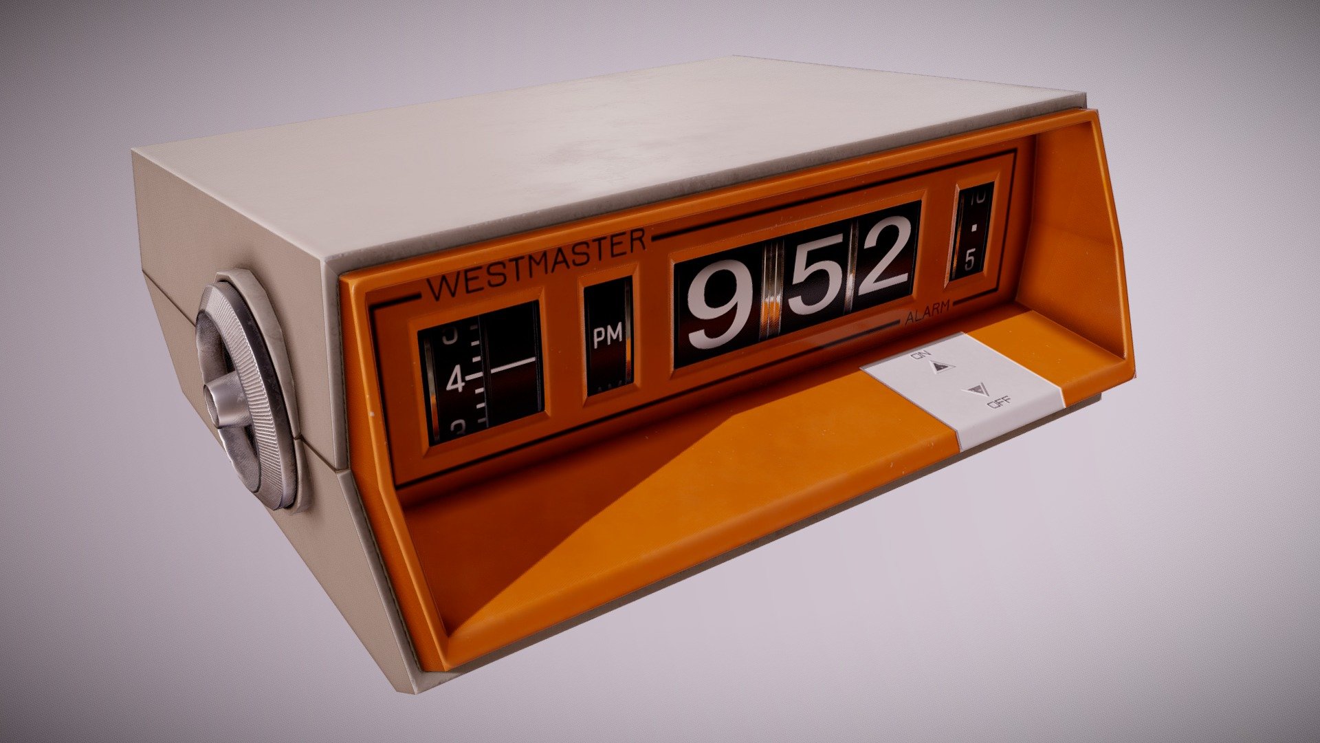 MCN - Midcentury Alarm 01 - PBR Game Ready