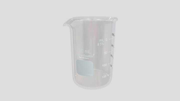 Beaker 3D Model