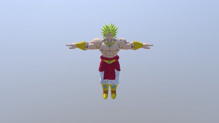 Broly – Modello 3D gratuito STL