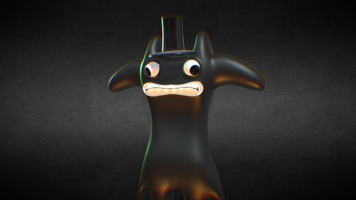 Mr. Grimm - Buggy Huggy Banban 4 3D Model