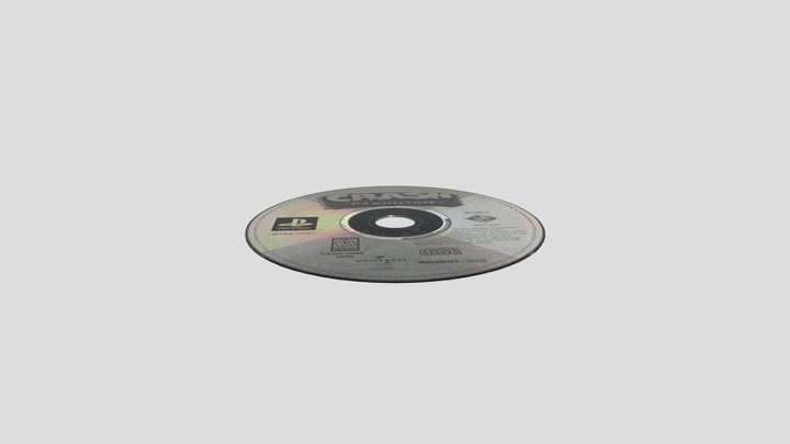 PS1 / PSX CD 3D Model