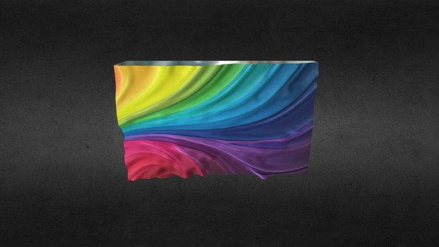 >3D Colour Splash 3D Model
