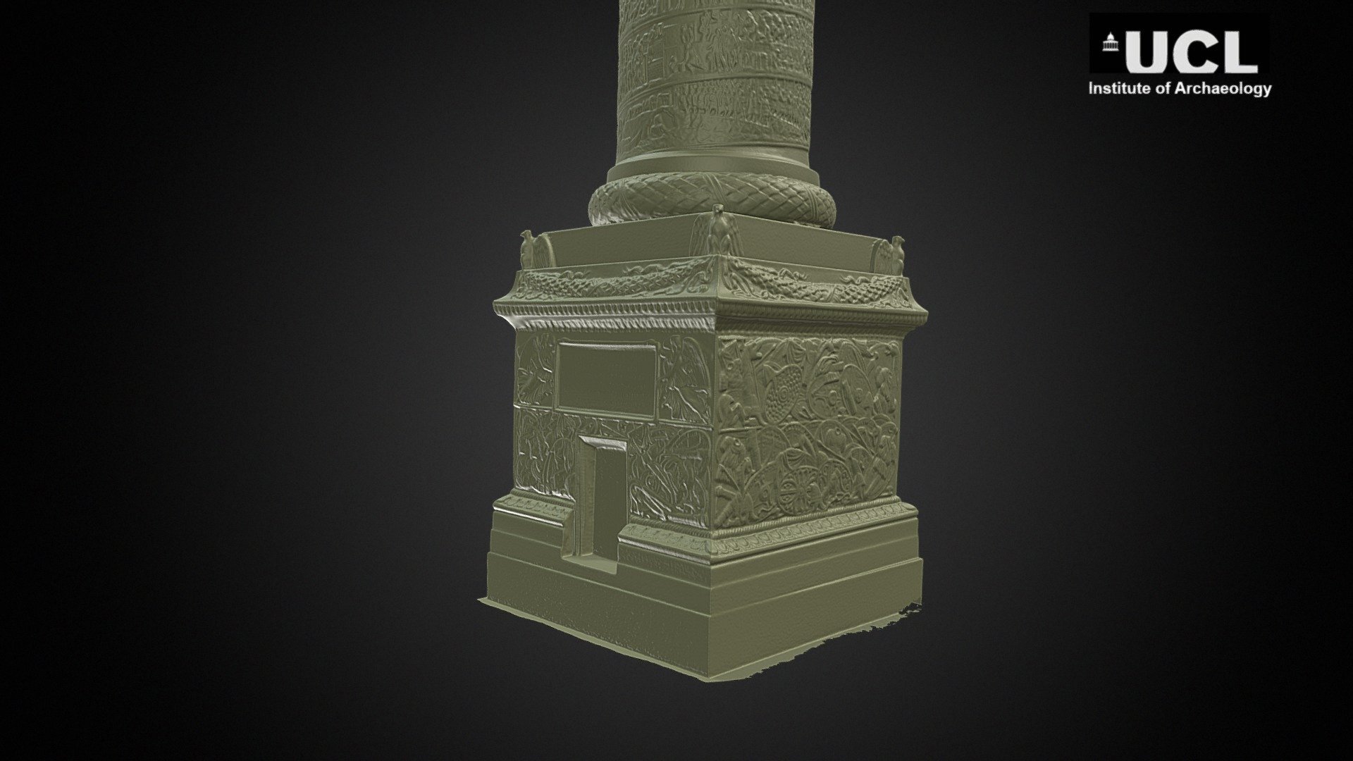 Trajan's Column 3D Model - 3D model by UCL Institute of Archaeology ...