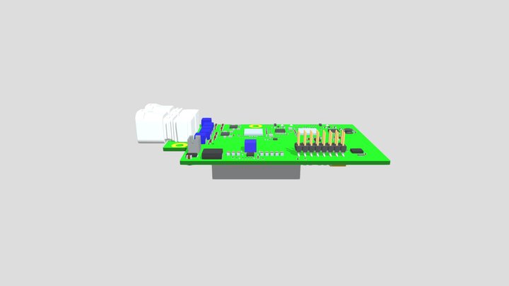 Gmsl2_ Capture_ Card_ Quad 3D Model