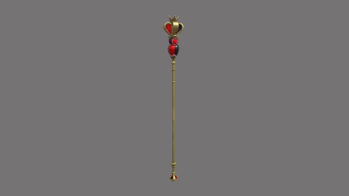 Riddle Roseheart's Scepter | TWST 3D Model