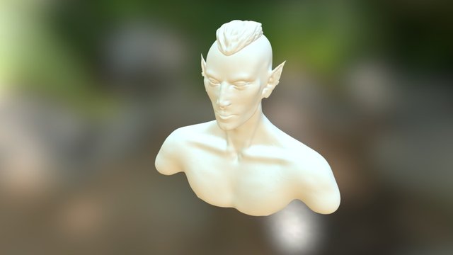 Elven Hunter 3D Model