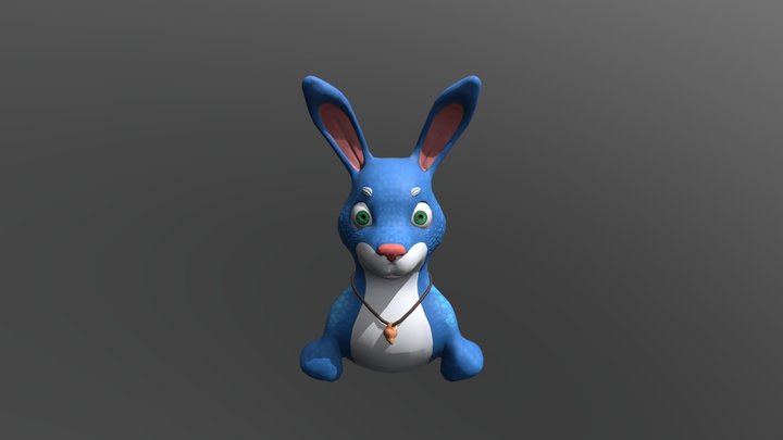 Sea Rabbit 3D Model