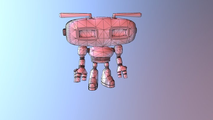 Looking Around 3D Model