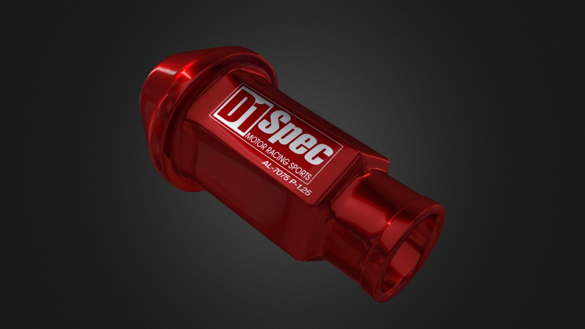 D1 Spec Lug Nut Download Free 3d Model By Blakebella 0eb0f48