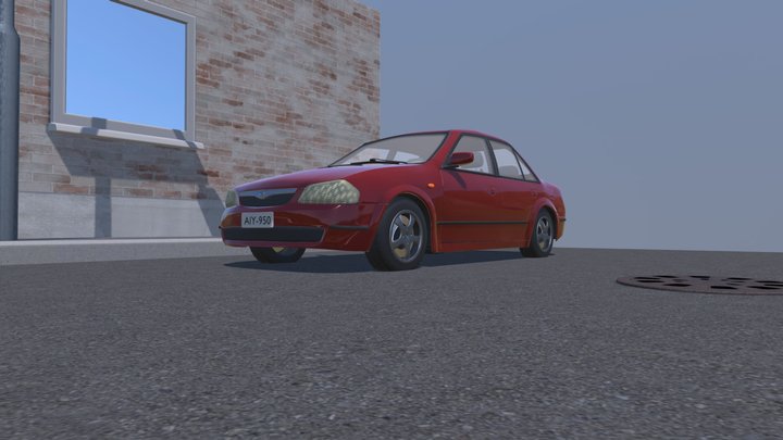 Mazda 323 3D Model