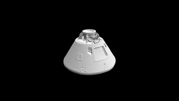 Apollo Command Module - Exterior - mm 1.20 scale