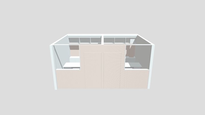 688 con revestimiento STL 3D Model