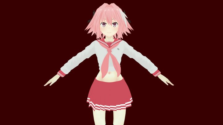 Astolfo School uniform 3D Model