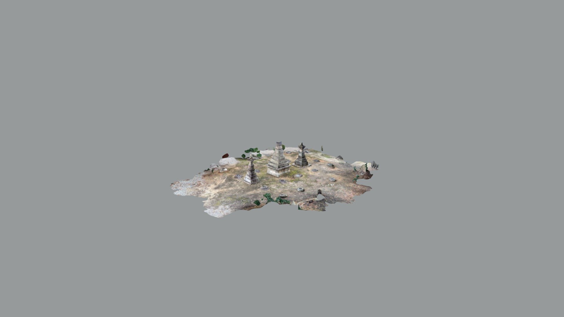 野中寺　金堂基壇