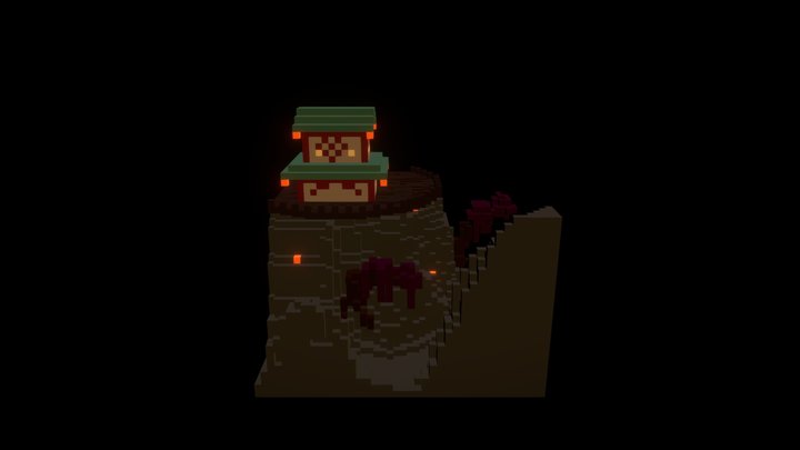 himalaya voxel 3D Model