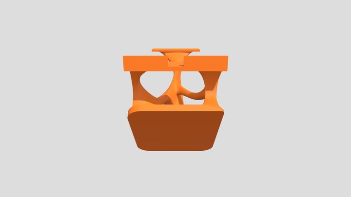 Ergonomic stand 3D Model