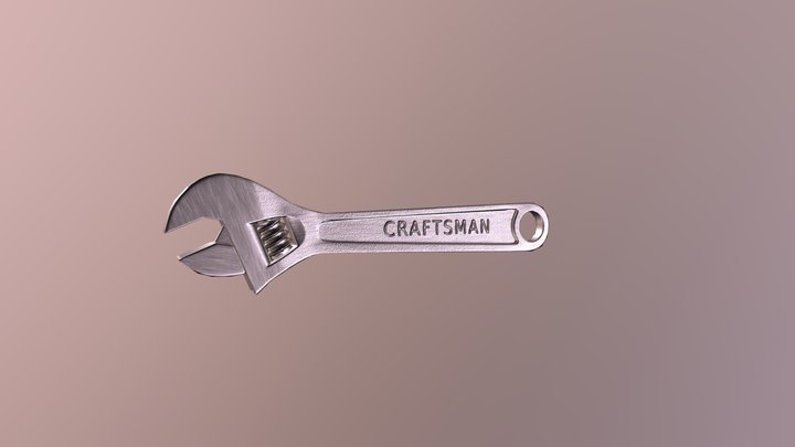 Wrench 3D Model