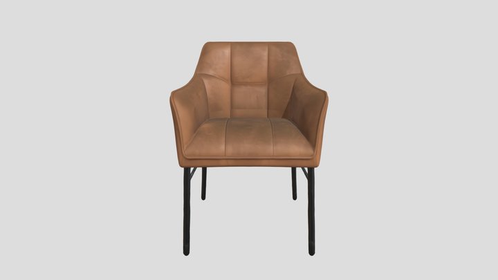 Leather chair 3D Model