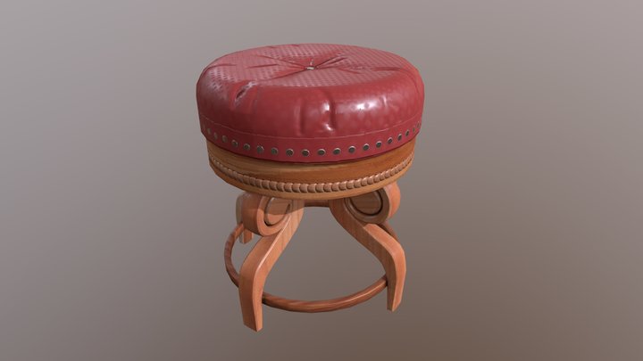 Ottoman 3D Model