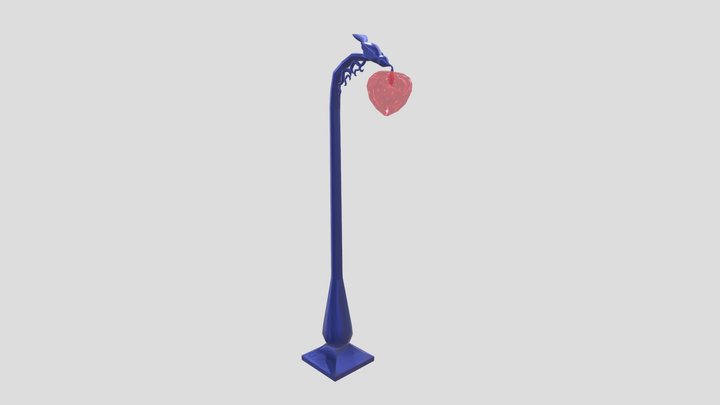 Morris Lamppost 3D Model