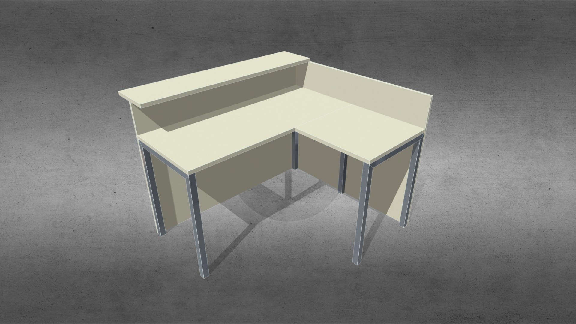 CEC20 - ghiseu cu structura metalica + extensie — Sketchfab embed 3D viewer