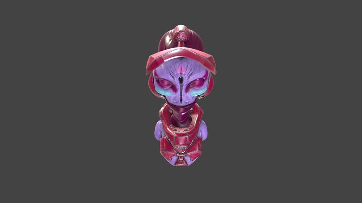 Alien 3D Model