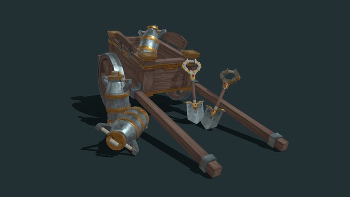 [STUDENT WORK] Dwarf Items 3D Model