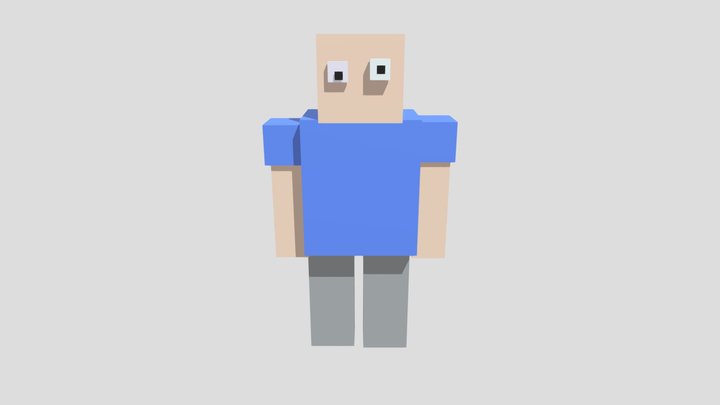 A Person 3D Model