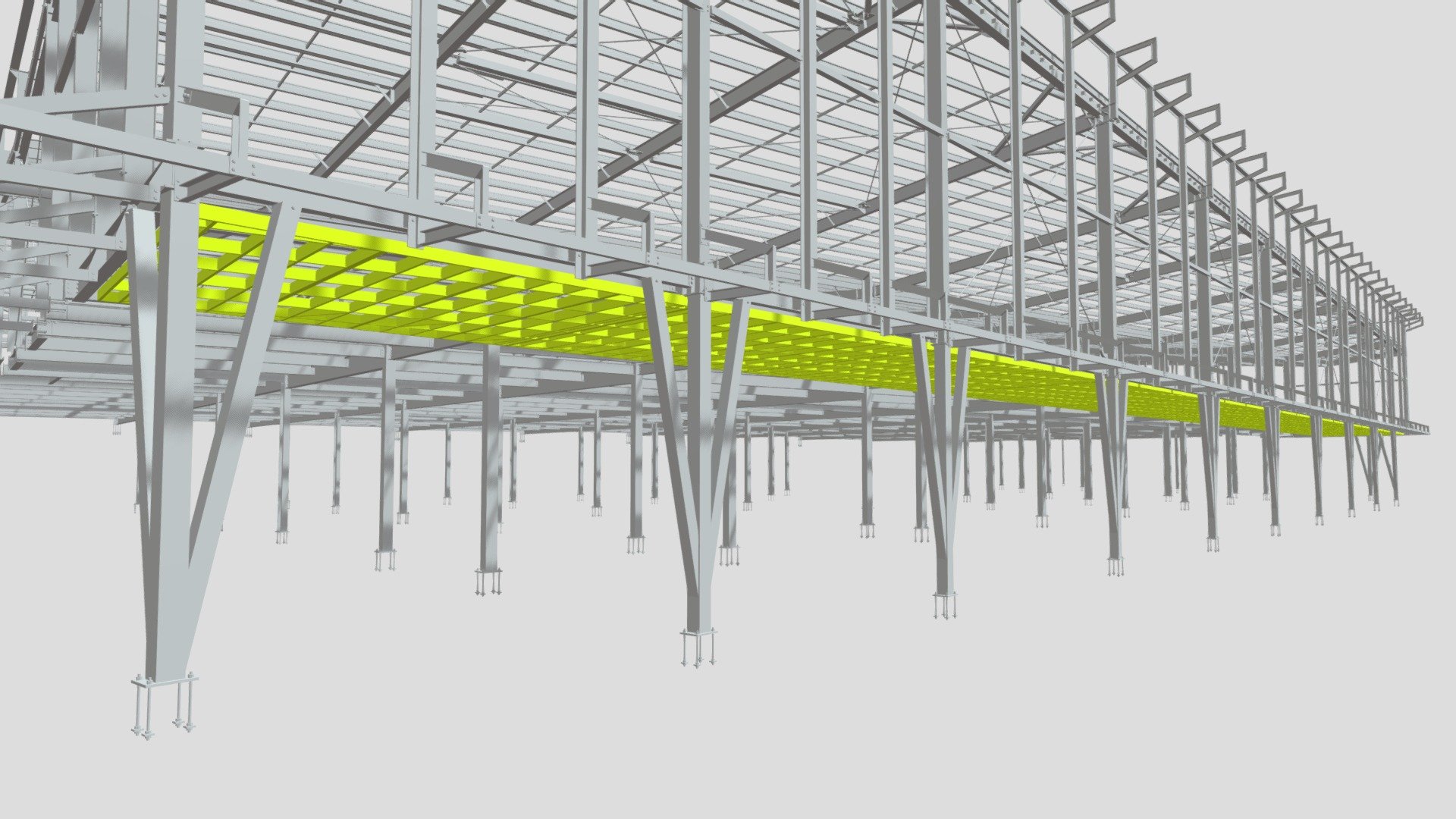 Maki A - Ground Floor Soffits - 3D model by Steel Frame Solutions ...