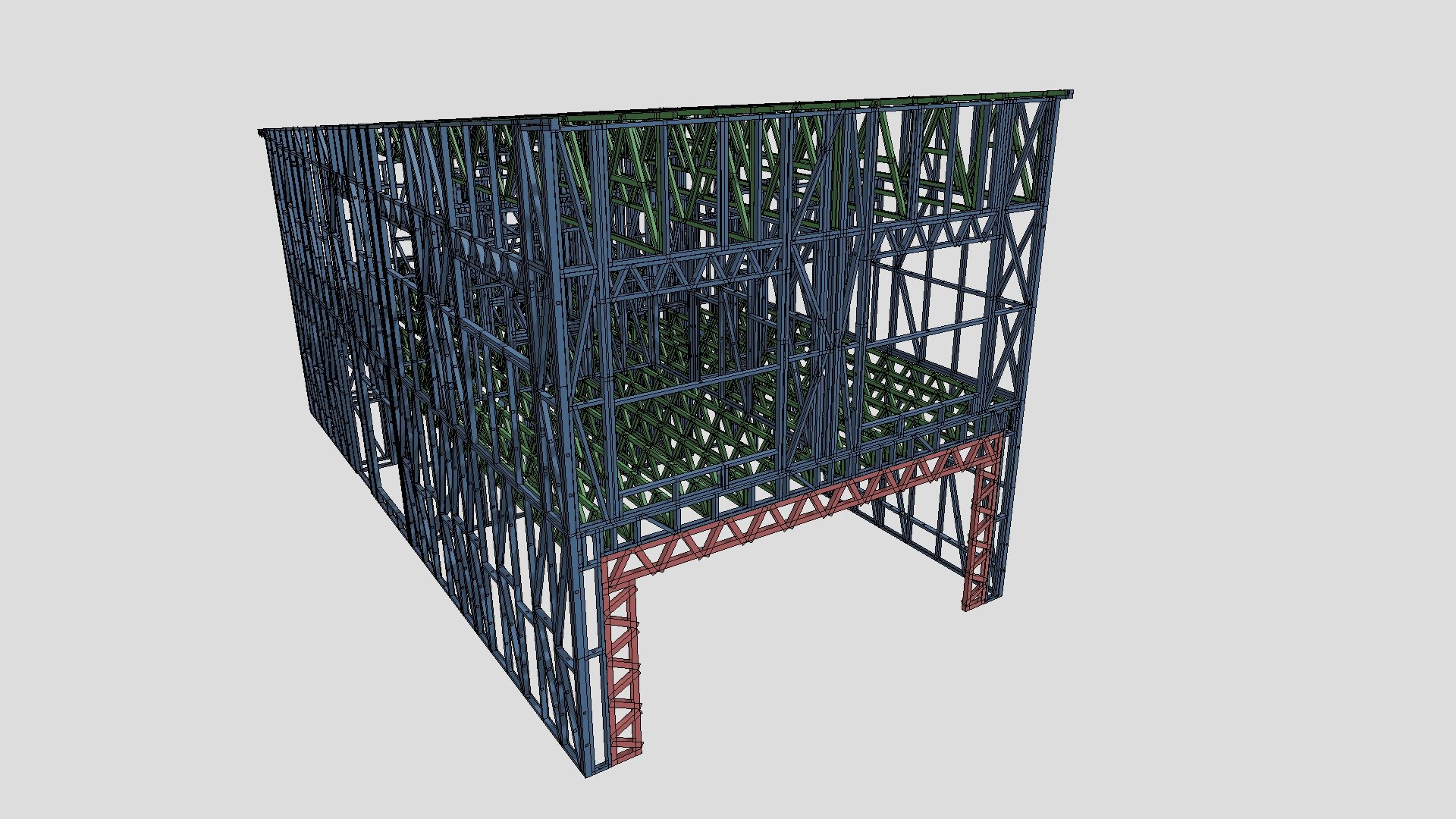 5101 - Lot 2 (Type B1-E) - 3D Model By Australian Framing Solutions ...