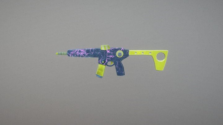 Stylized Weapon [Practice] 3D Model