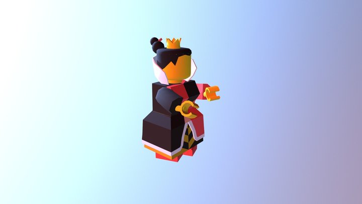 Queen Of Hearts 3D Model