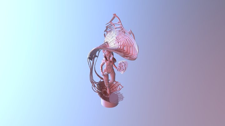 Peacock 3D Model
