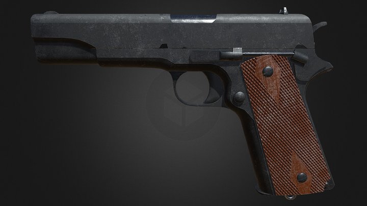 Colt 1911 3D Model