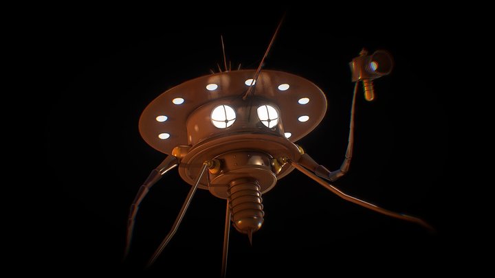 The War of the Worlds: 1897 Fighting Machine 3D Model